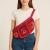 Sac bandoulière en crochet – Motif Granny Rose